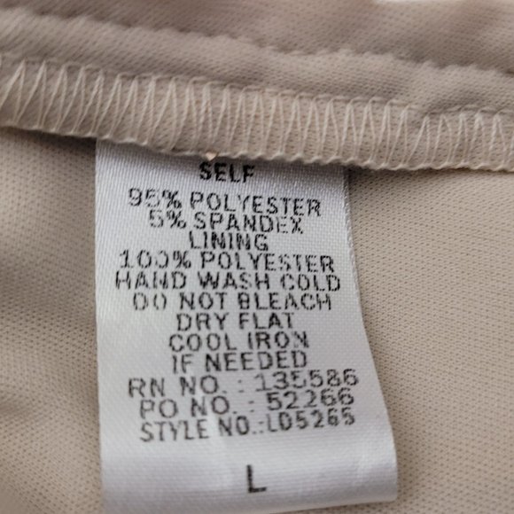 PRICE DROP! Fashion Nova Remix Rose Gold Sequin Dress Sz L - Picture 11 of 11